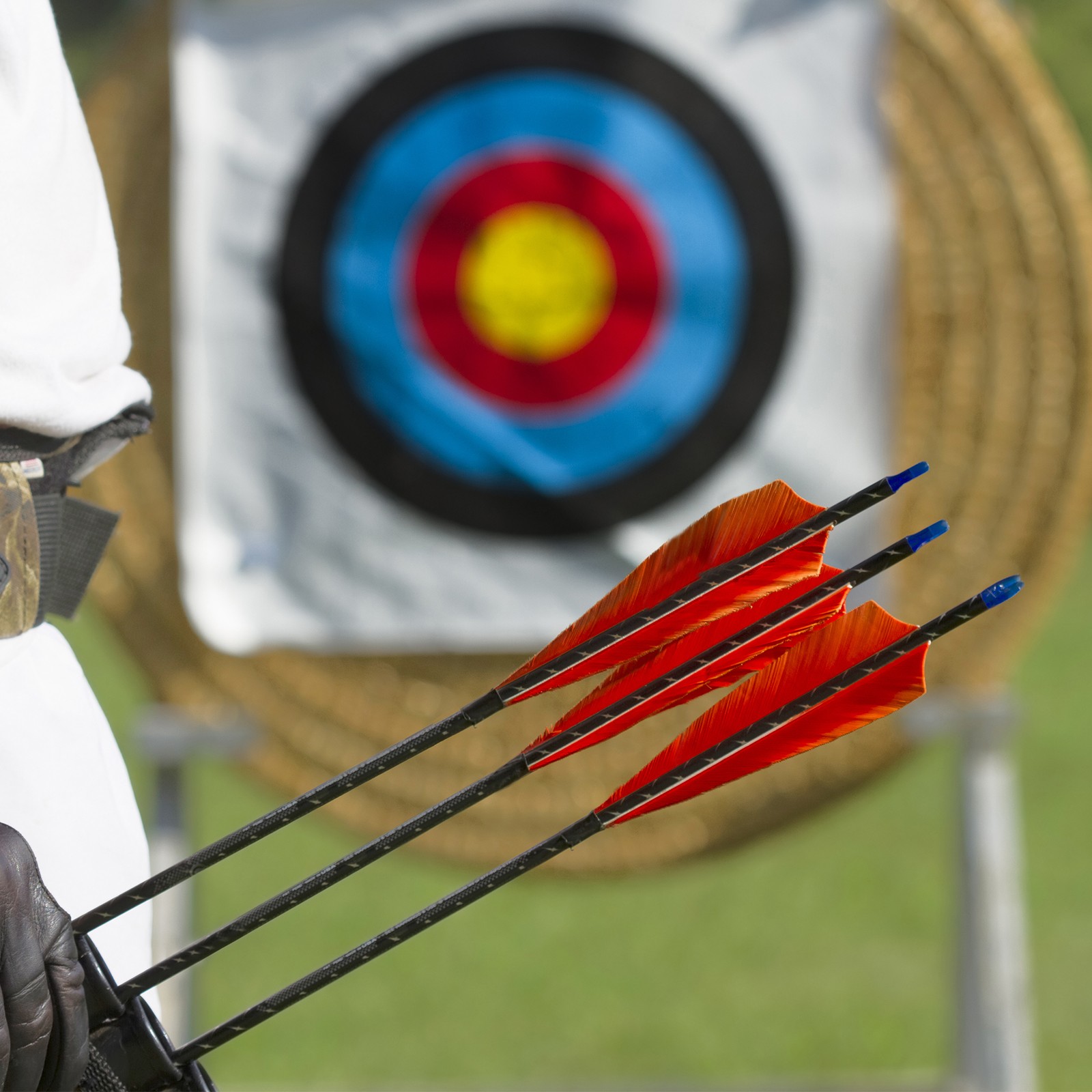 Arrows Vanes 20 Pack 5 Inch Arrow Feather Right Wing, White
