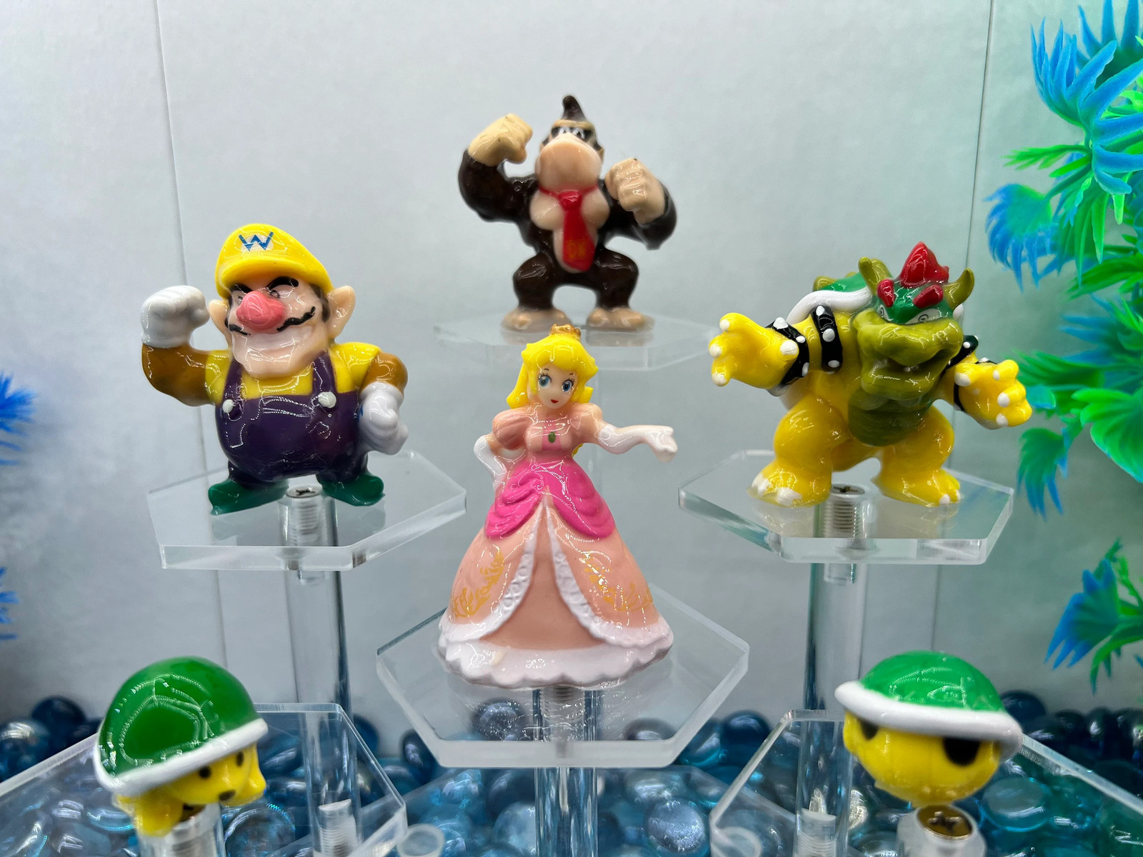 Mario aquarium decor set choices