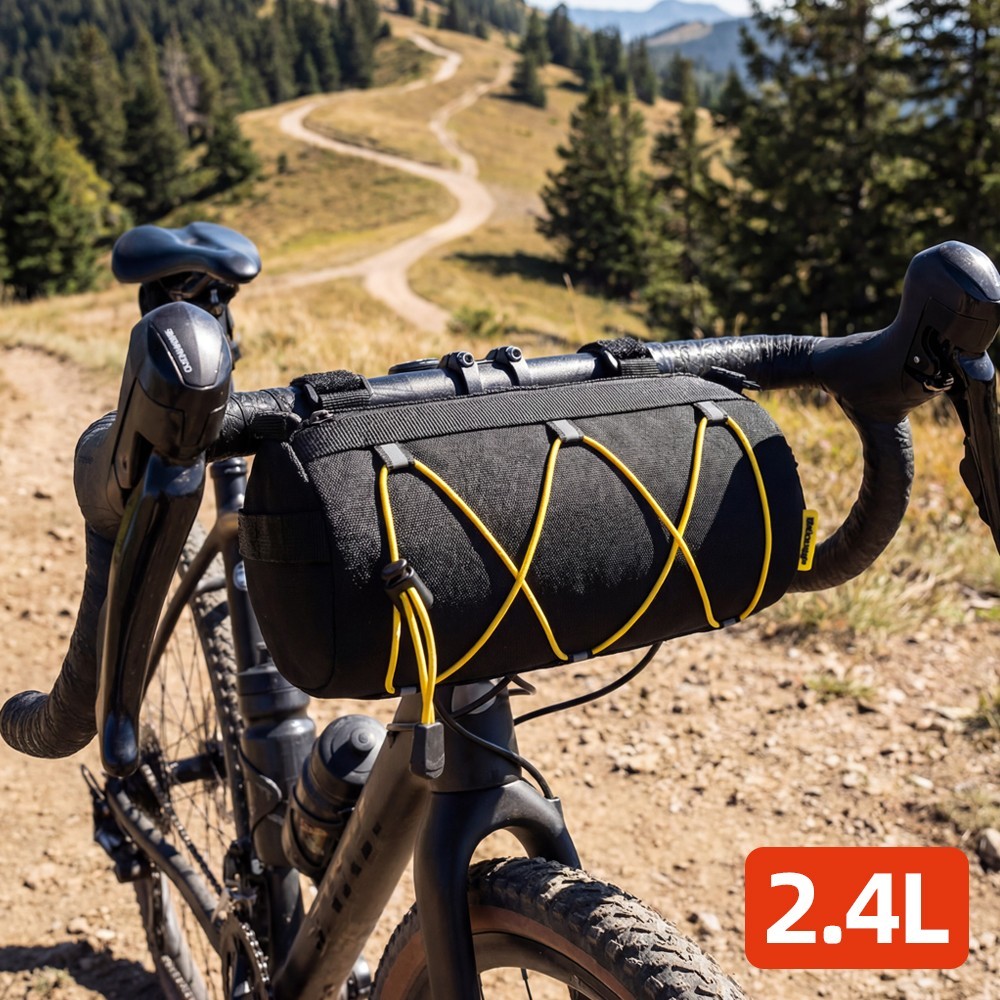 Rhinowalk Multifunctional Bicycle Front Bag 2.4L Large Capacity Wear-Resistant