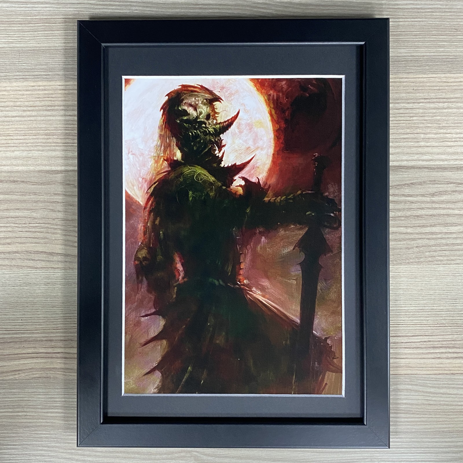 VAMPIRE LORD FRAMED ART SOULBLIGHT UNDEAD WARHAMMER AGE OF SIGMAR OLD WORLD AOS