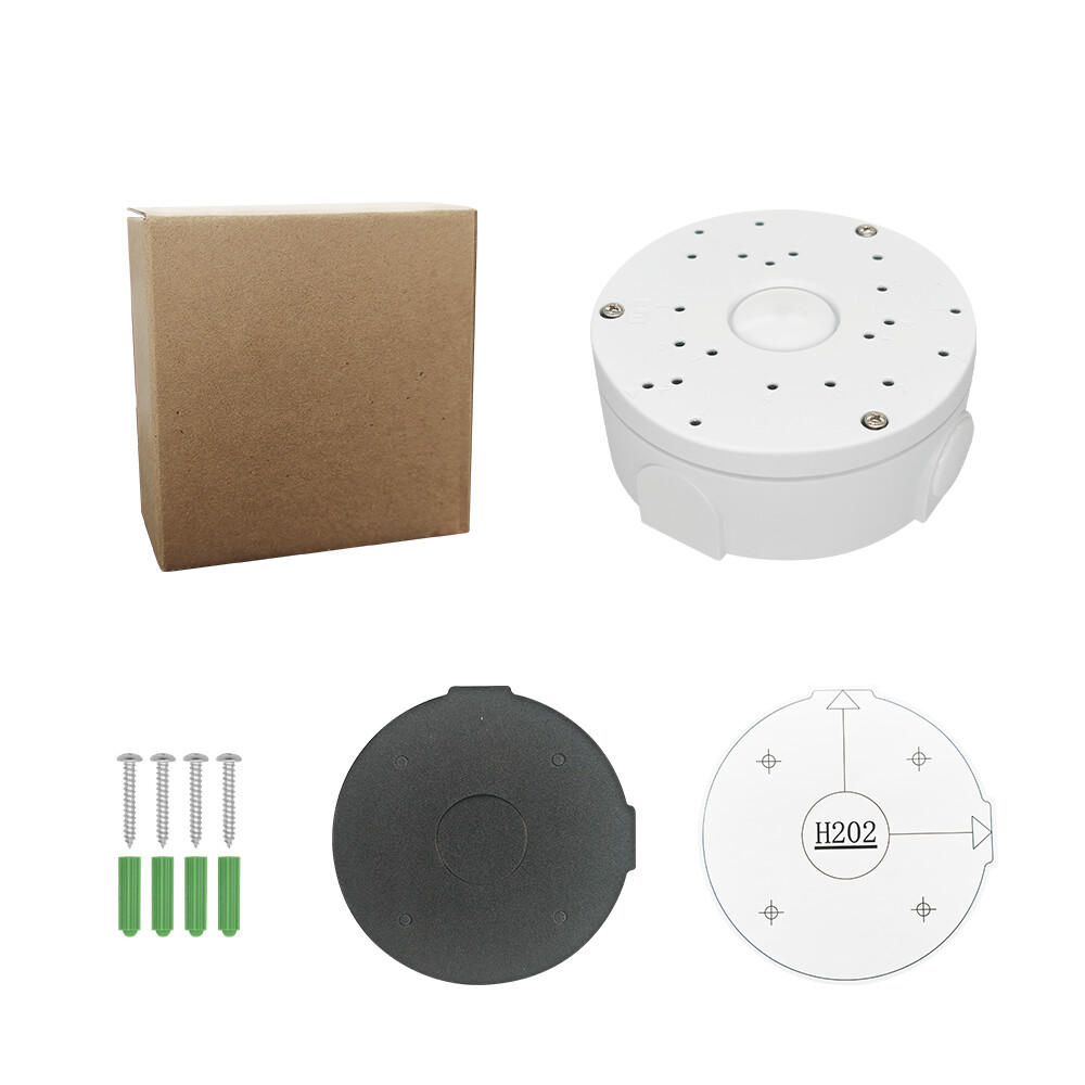 Junction Box Concealed Cable for Mini Bullet and Eyeball Camera Indoor & Outdoor