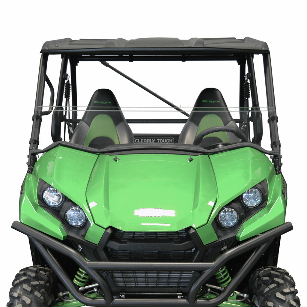 Clearly Tough Kawasaki Teryx 800/800 4 (2016+) Half Windshield