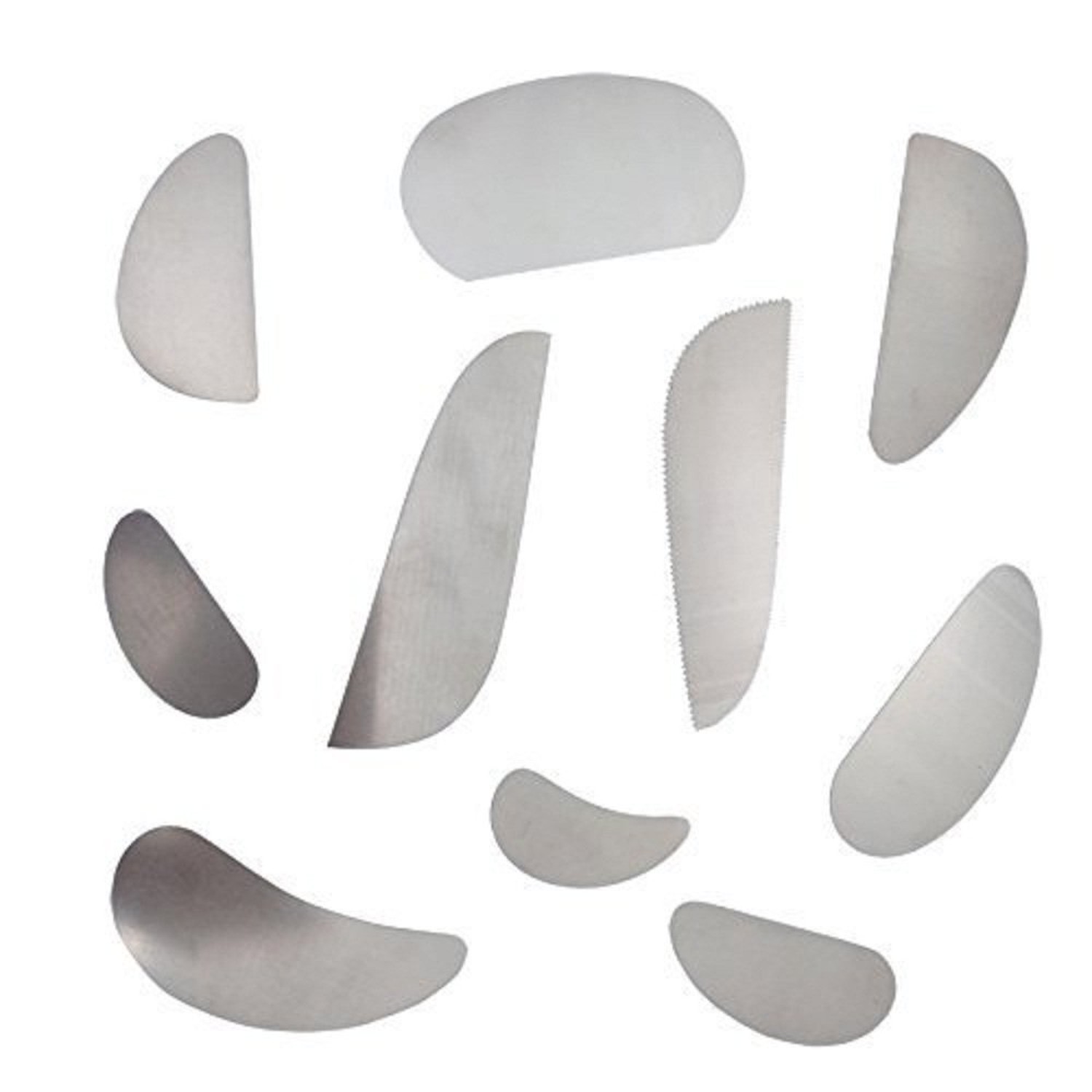 COMIART Clay Sculpture Pottery Molding Ceramics Sharp Steel Cutter Tools Scra...