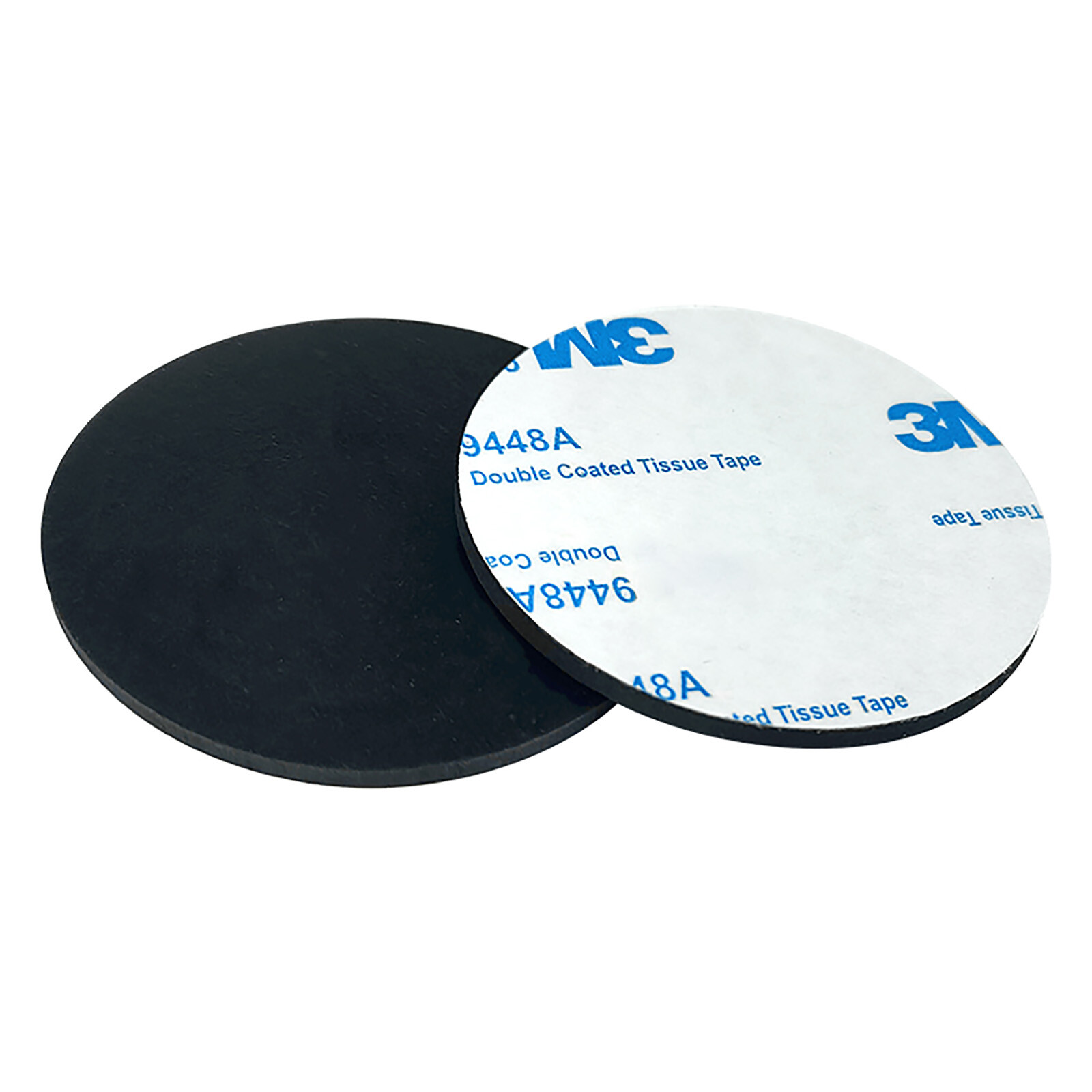 10Pcs Rubber Solid Discs Self Adhesive Round Pad Sealing Cushioning Dia 5-150mm