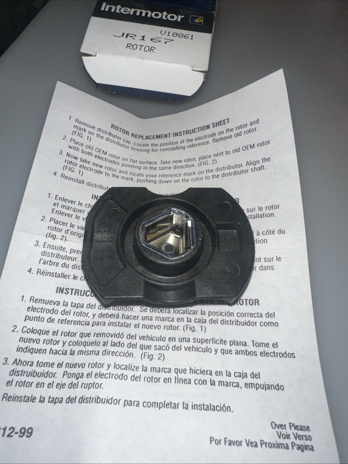 New Intermotor JR167 Distributor Rotor Mazda 626 MX-3 MX-6 Protege 1994 1998