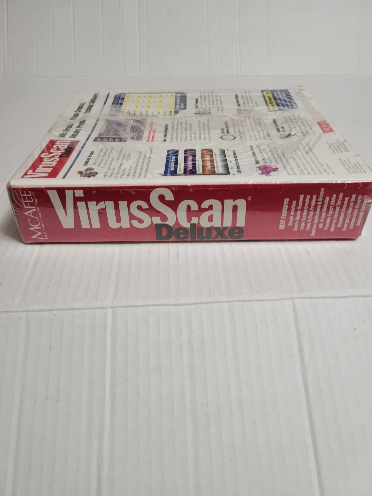 Mcaffe virusScan deluxe anti-virus software utility program for windows 95 & 98