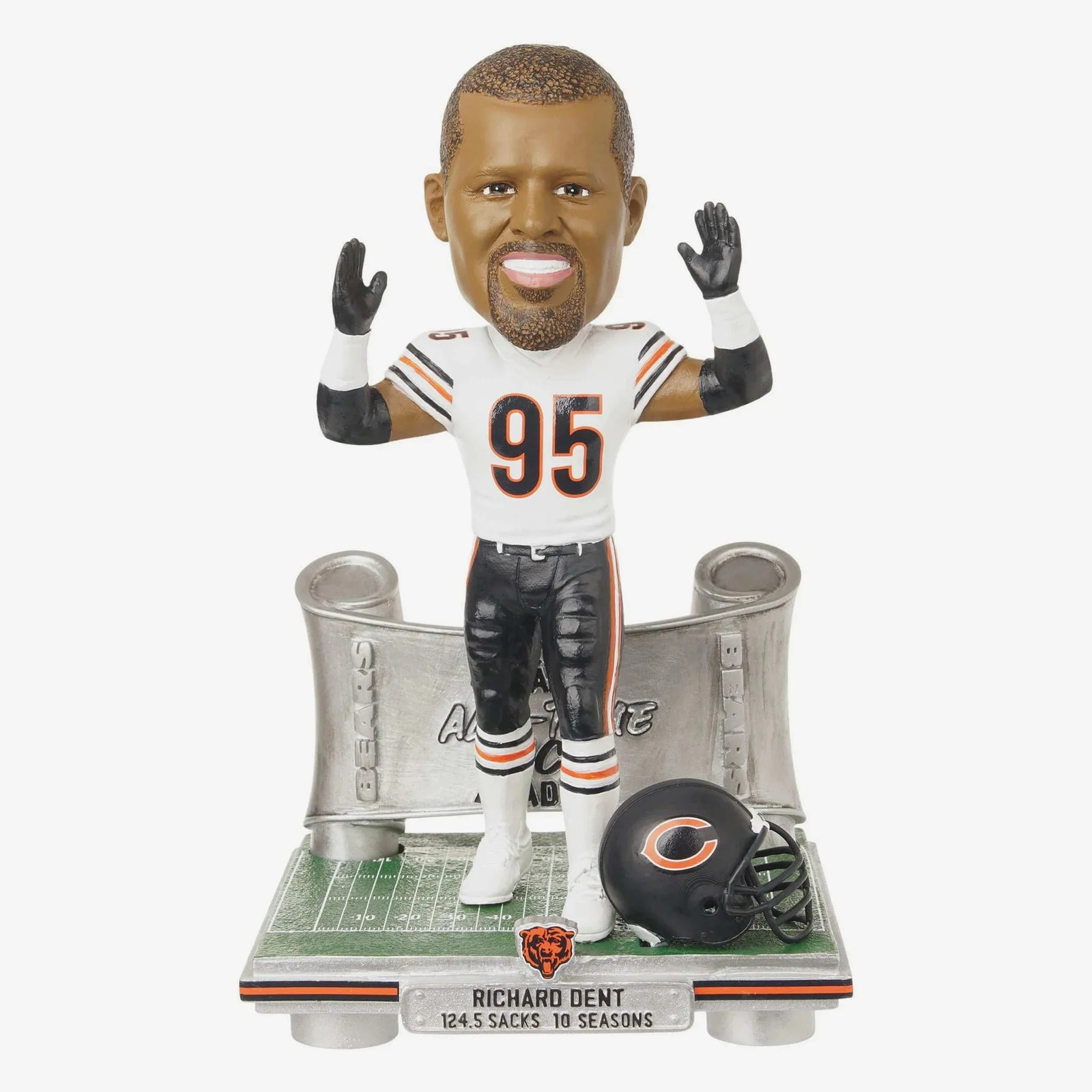 Richard Dent Chicago Bears All-Time Sack Leader Bobblehead NFL Football