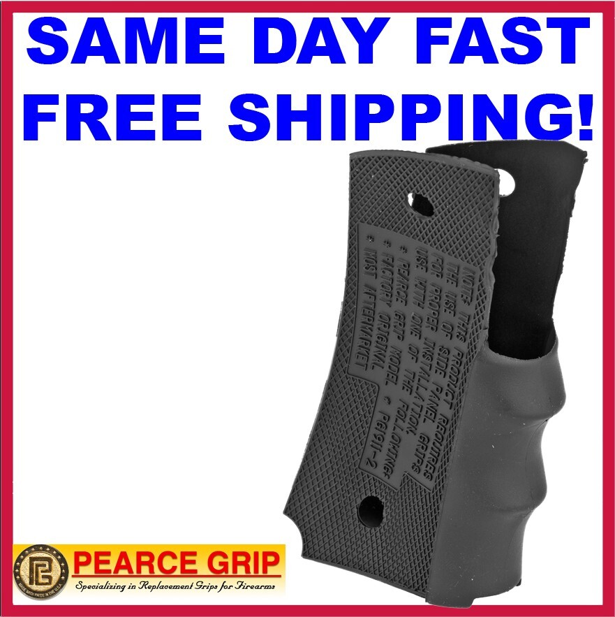 Pearce Grip PG1911-1 Rubber Finger Groove Insert SAME DAY FAST FREE SHIPPING