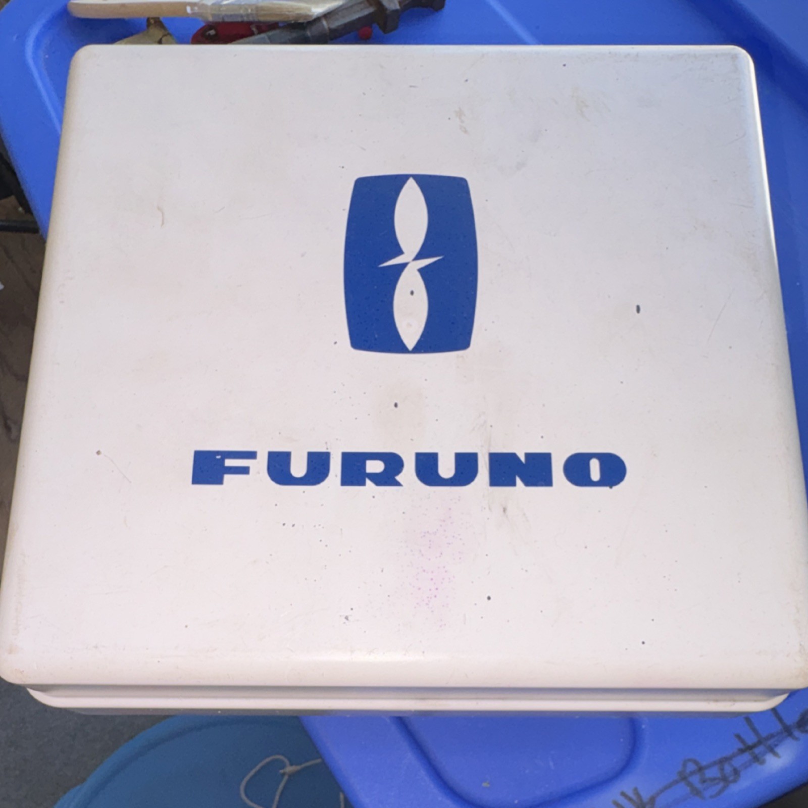 Furuno FE-701 Nav Echo Sounder Display Unit w/ Sun Cover For FE-700 (Used)