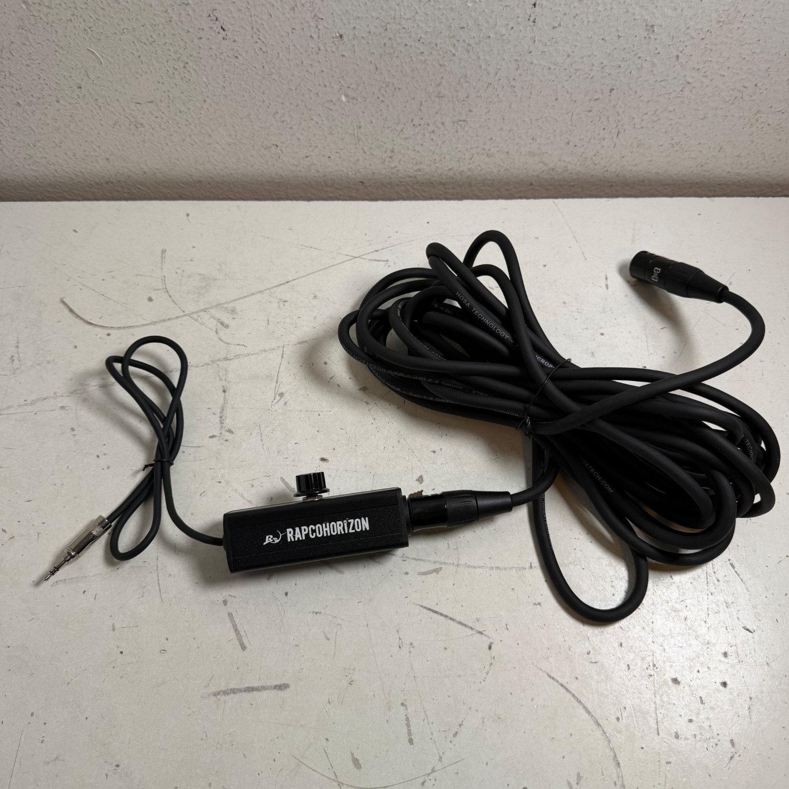 RapcoHorizon LTIBLOX Black 1-Channel Laptop Interface Passive Direct Box