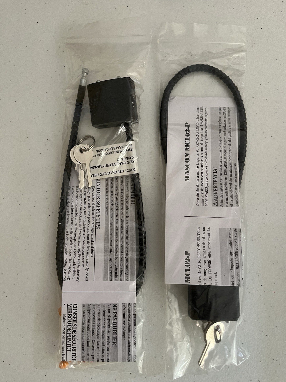 Mascon Gun Locks MCL02-P