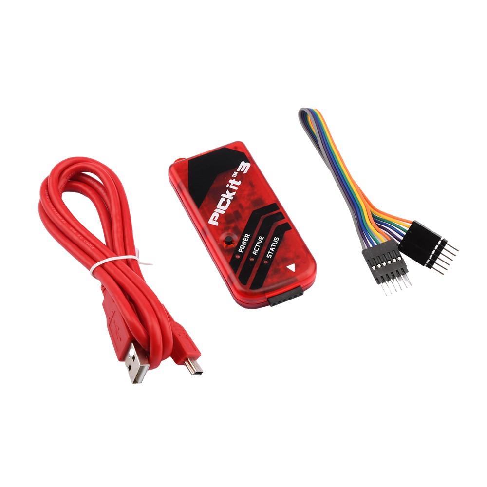 PICkit3 Microchip Original MPLAB PICkit 3 PIC In-Circuit Debugger Programmer USA