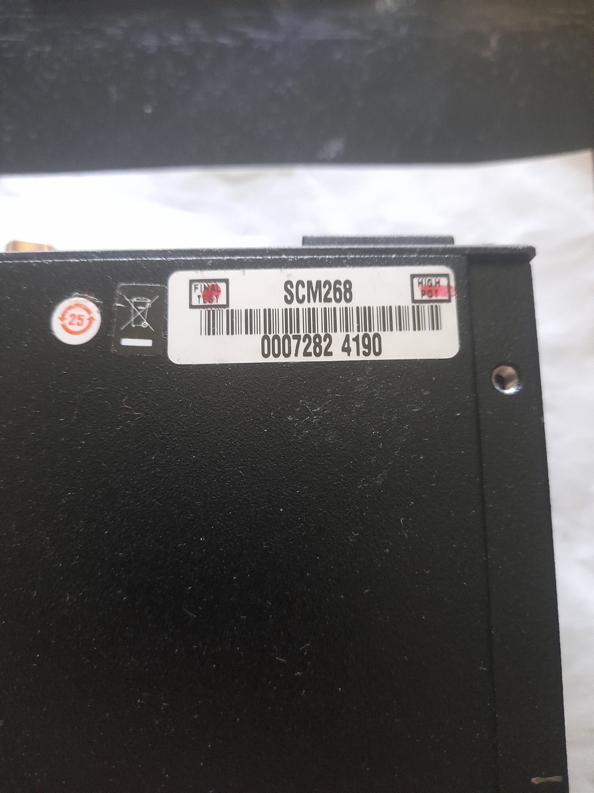 shure scm268 4-channel microphone mixer
