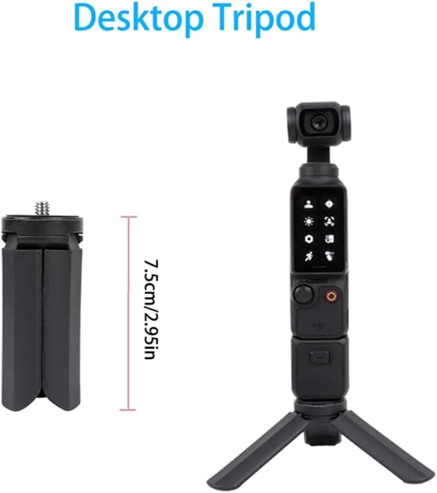 Accessories Kit for OSMO Pocket 3,Including Hard Shell Case,Magnetic Mount,Deskt