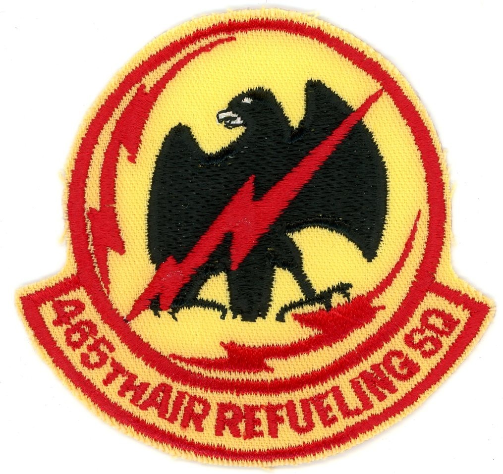 US Air Force Patch: 465th Air Refueling Squadron