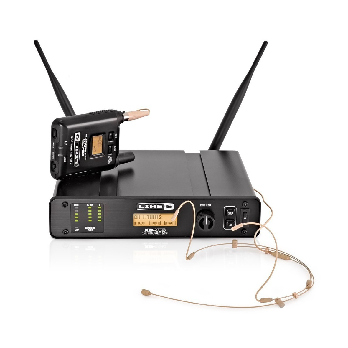 Line 6 XD-V75HS Digital Wireless Headset Microphone System