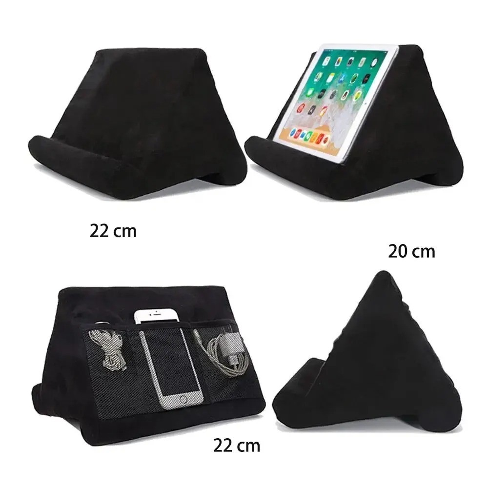 Multi-Angle Pillow for iPad Phone Tablet Read Holder Stand Foam Lap Rest Cushion
