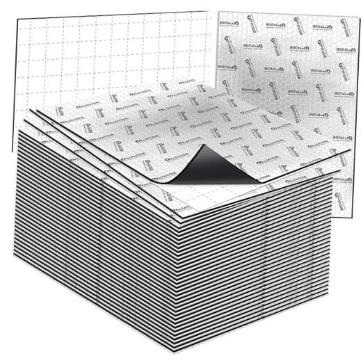Car Sound Deadening Mat 14 pcs 80 mil Butyl Automotive butyl rubber-36.2 sqft
