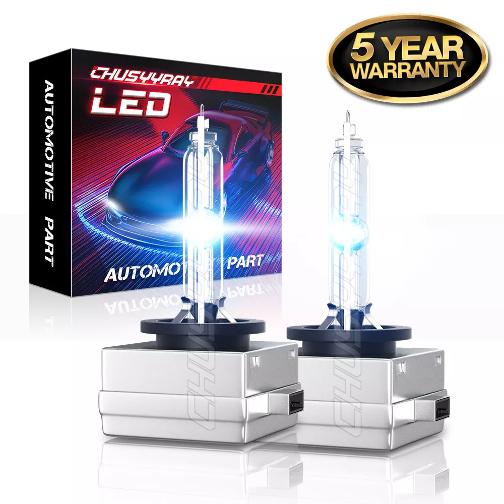 2PCS D3S 6000K 66340 66340HBI 42403 42302 HID XENON HEADLIGHT BULBS SET white