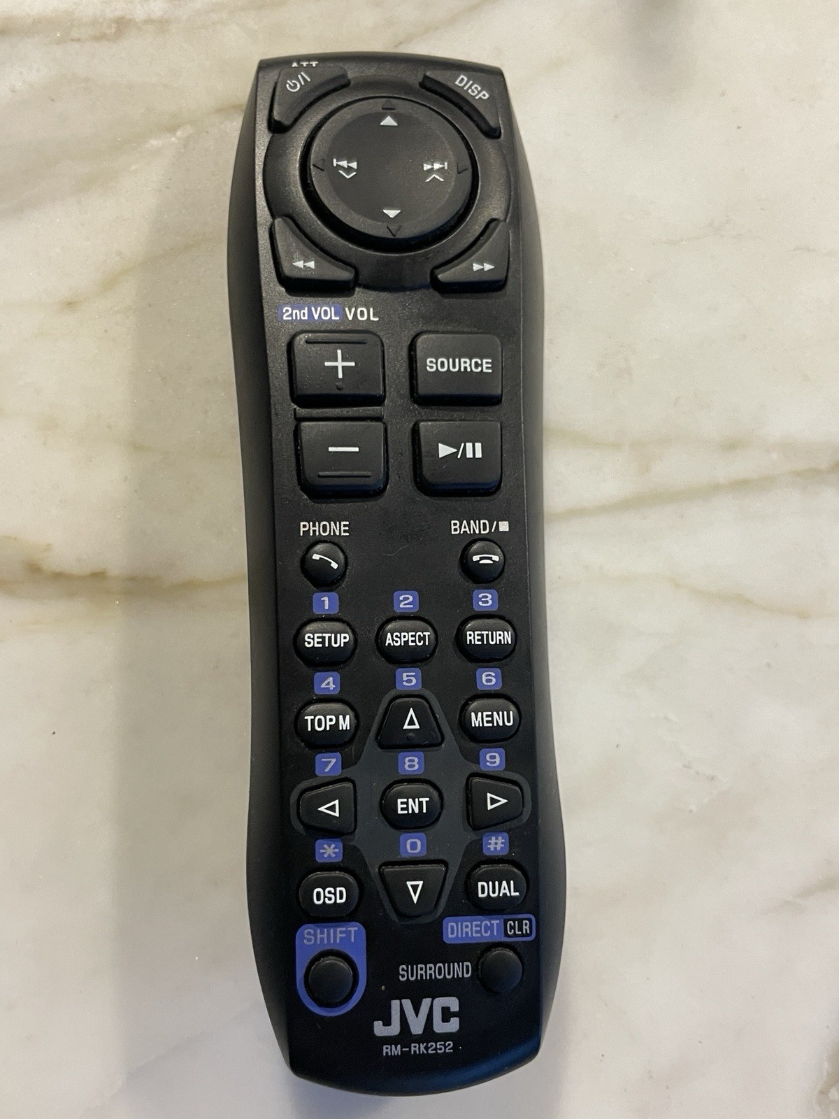JVC RM-RK252 REMOTE CONTROL JVC RM-RK252 CONTROL REMOTE JVC RM-RK252 REMOTE OEM