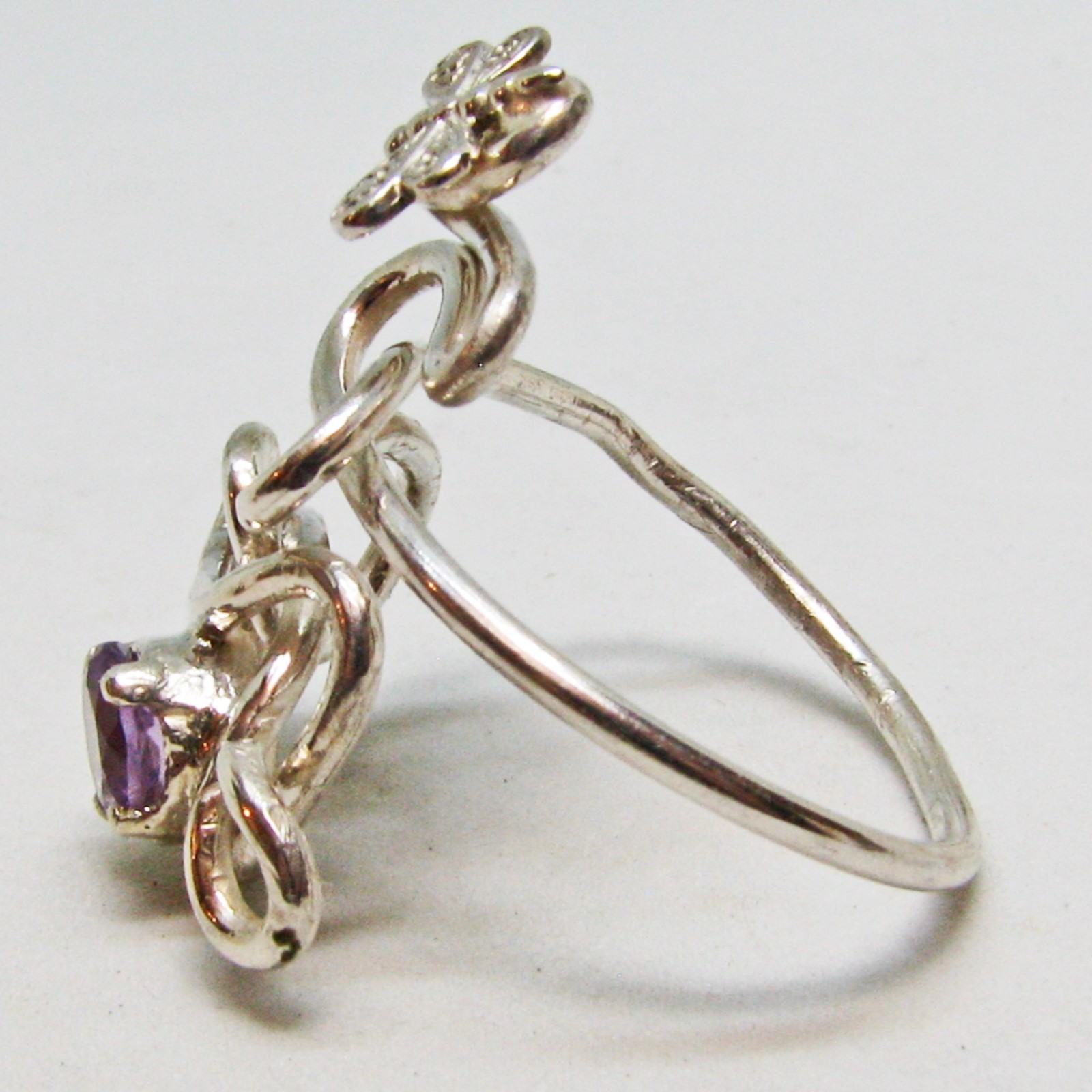 Unique Sterling Silver Hand Crafted Upcycled Flexi-Ring By SoniaMcD