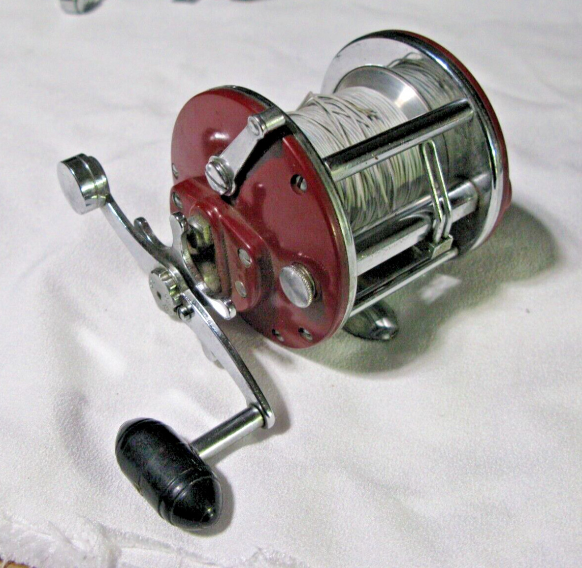 PENN Peer No.209 Level Wind Saltwater Reel, Star Drag, Clicker, Lead core- EUC!