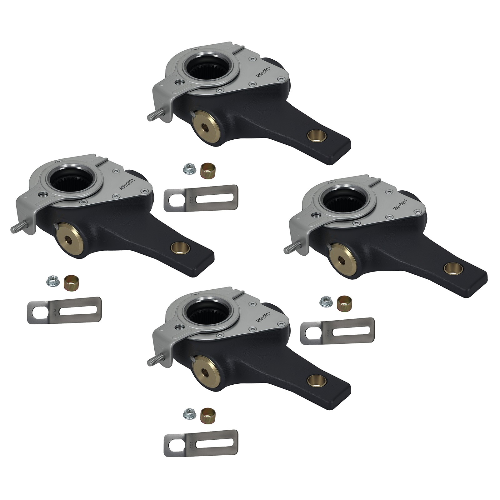 4pcs Automatic Slack Adjuster 28 Spline 5.5" for Euclid E6919A Meritor M807003