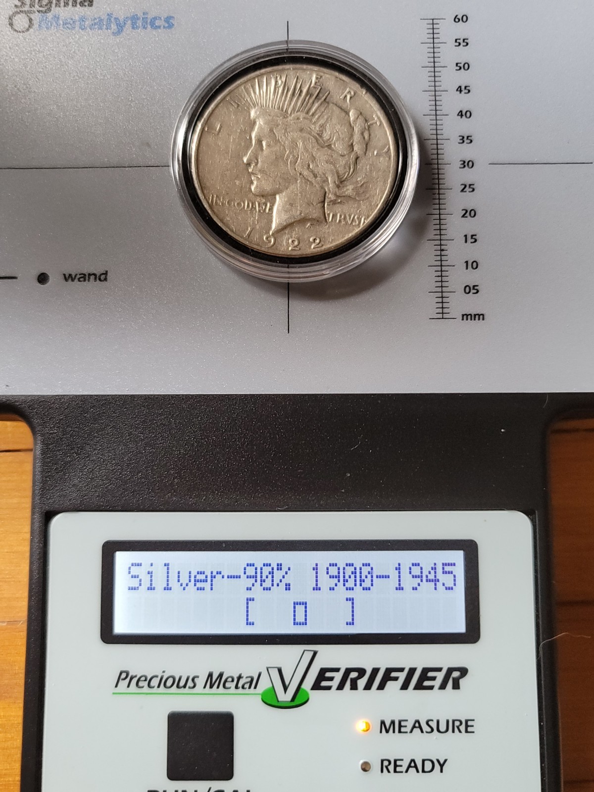1922-S Peace Silver Dollar 90% Silver VF Original U.S. Coin