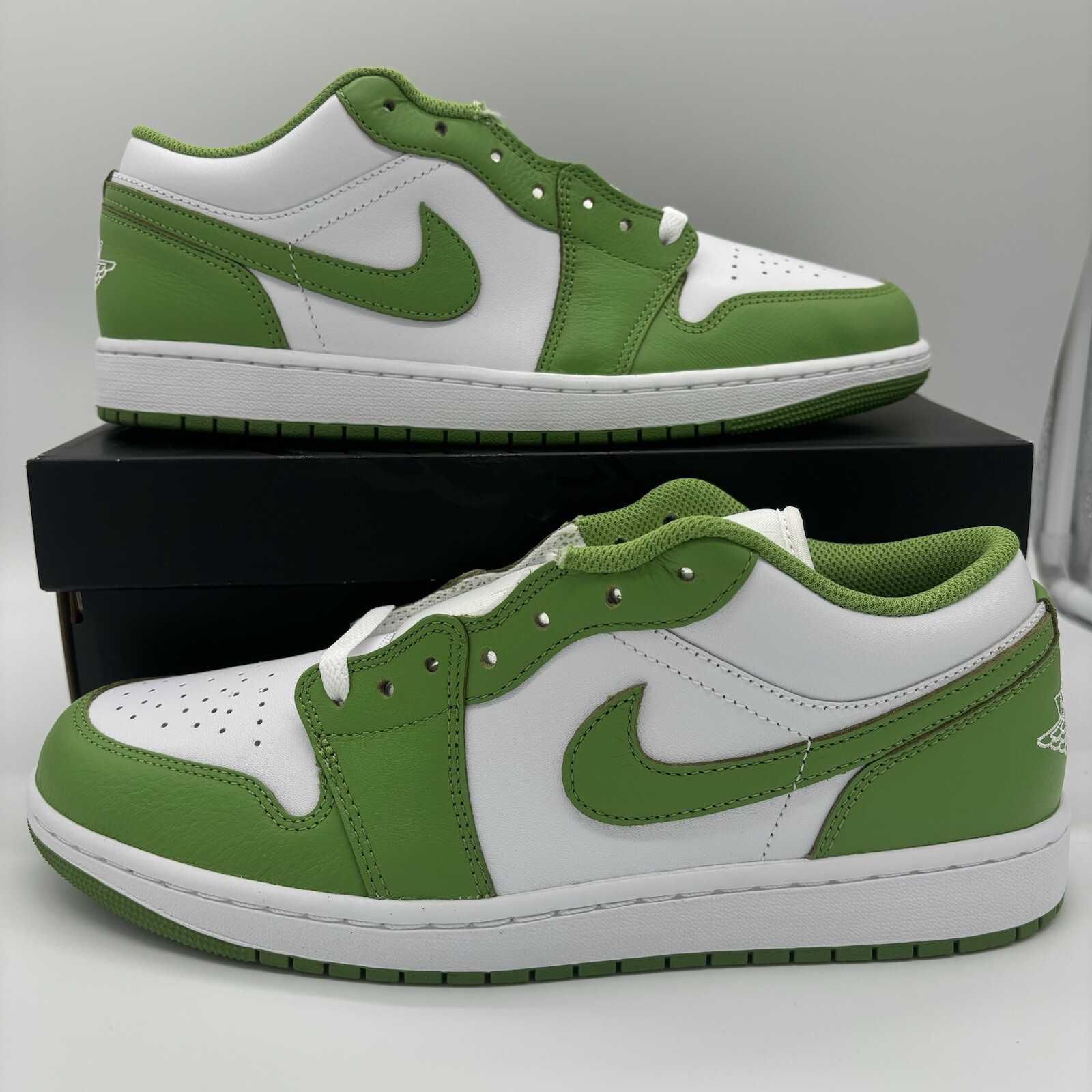 Nike Air Jordan 1 Low SE Shoes White Chlorophyll Shoes HF4823-100 Mens Sizes NEW
