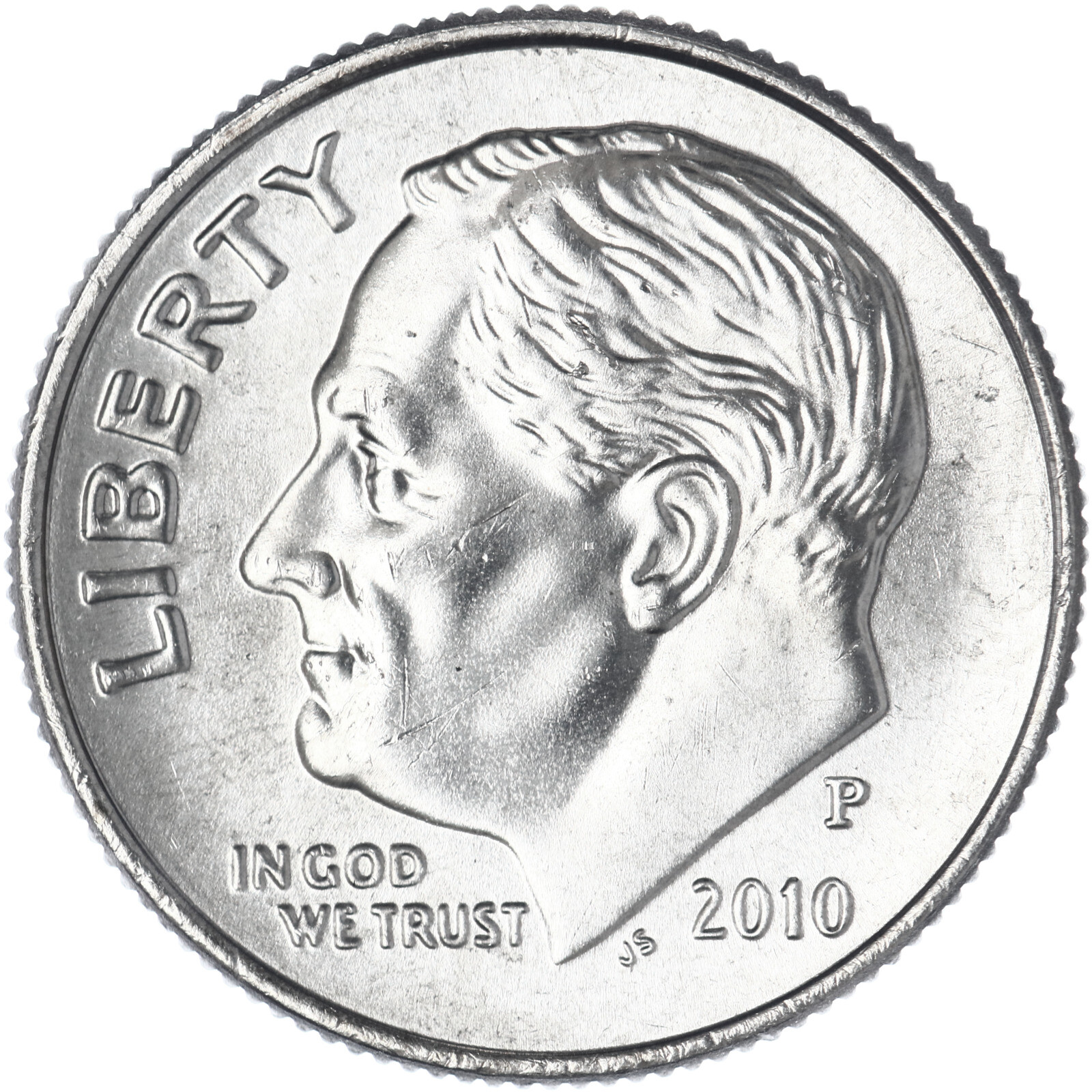 2010 P Roosevelt Dime BU US Coin