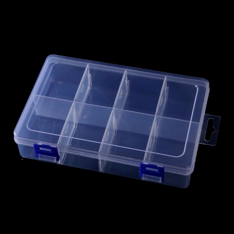 Multipurpose Workshop Organizer Container Removable Dividers with Secure Lock