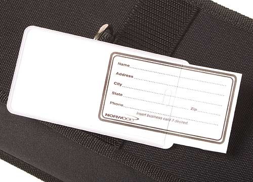 Bass Clef Case Name Tag