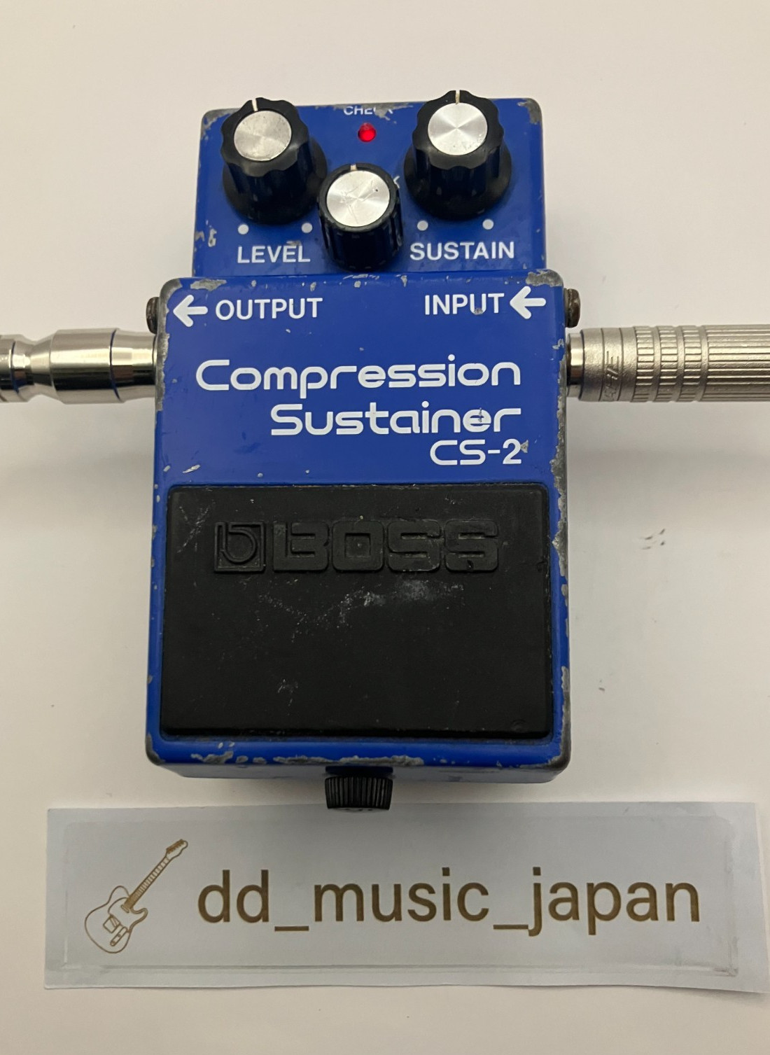 BOSS CS-2 Guiter Effect Pedal Tested Worrking Used Made in Japan CS2