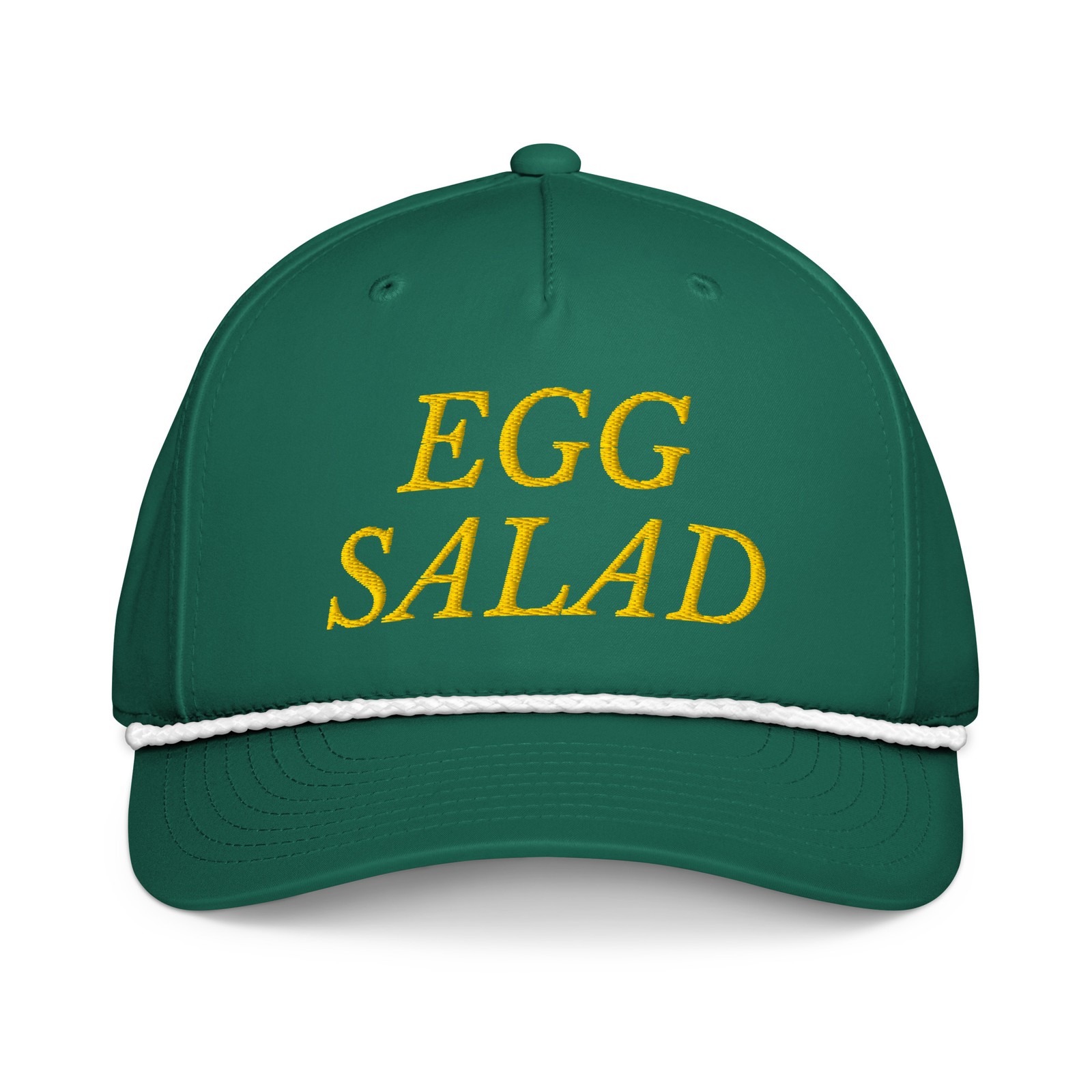 Egg Salad Hat Green Masters Golf Classic rope cap