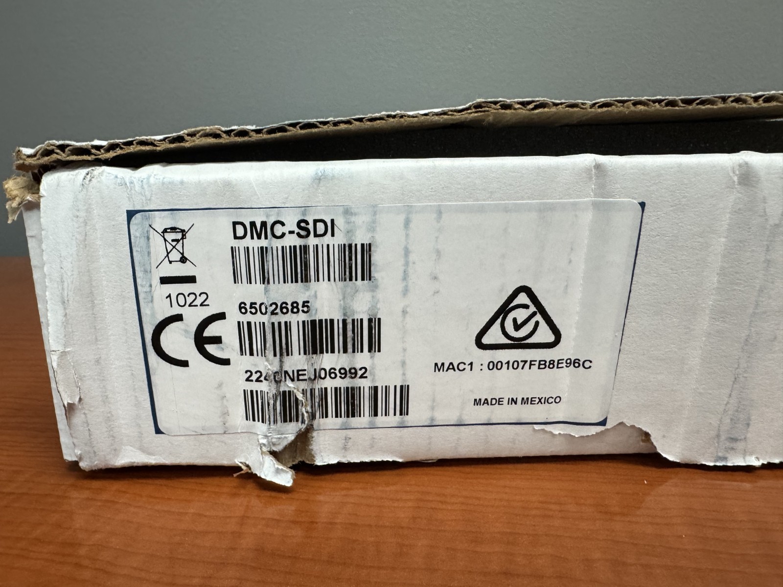 Crestron DMC-SDI 3G-SDI Input Card for DM Switchers 6502685