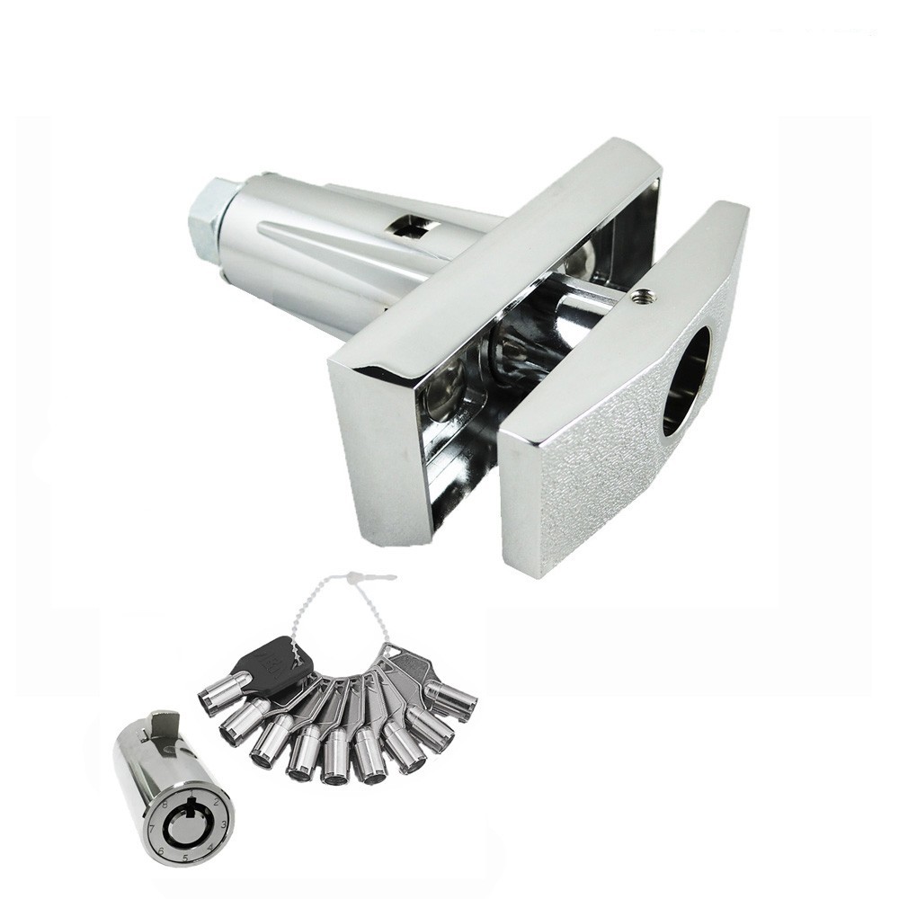 Quarter Turn Pop up Vending Machine T-Handle + Gematic lock 0599C CHANGE KEY