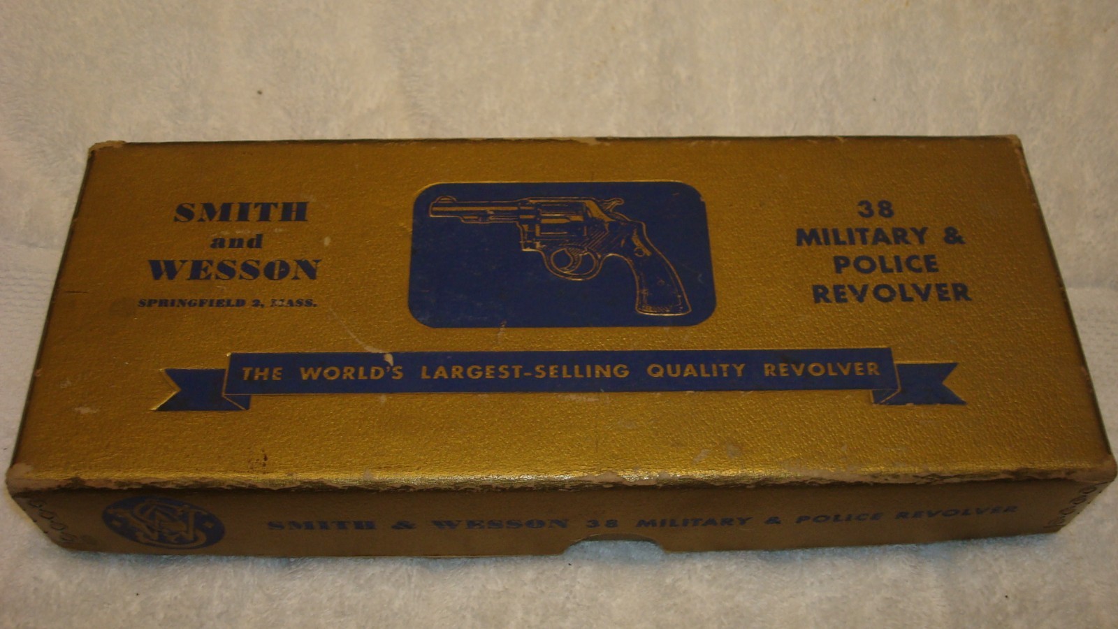 SMITH AND WESSON M&P REVOLVER BOX