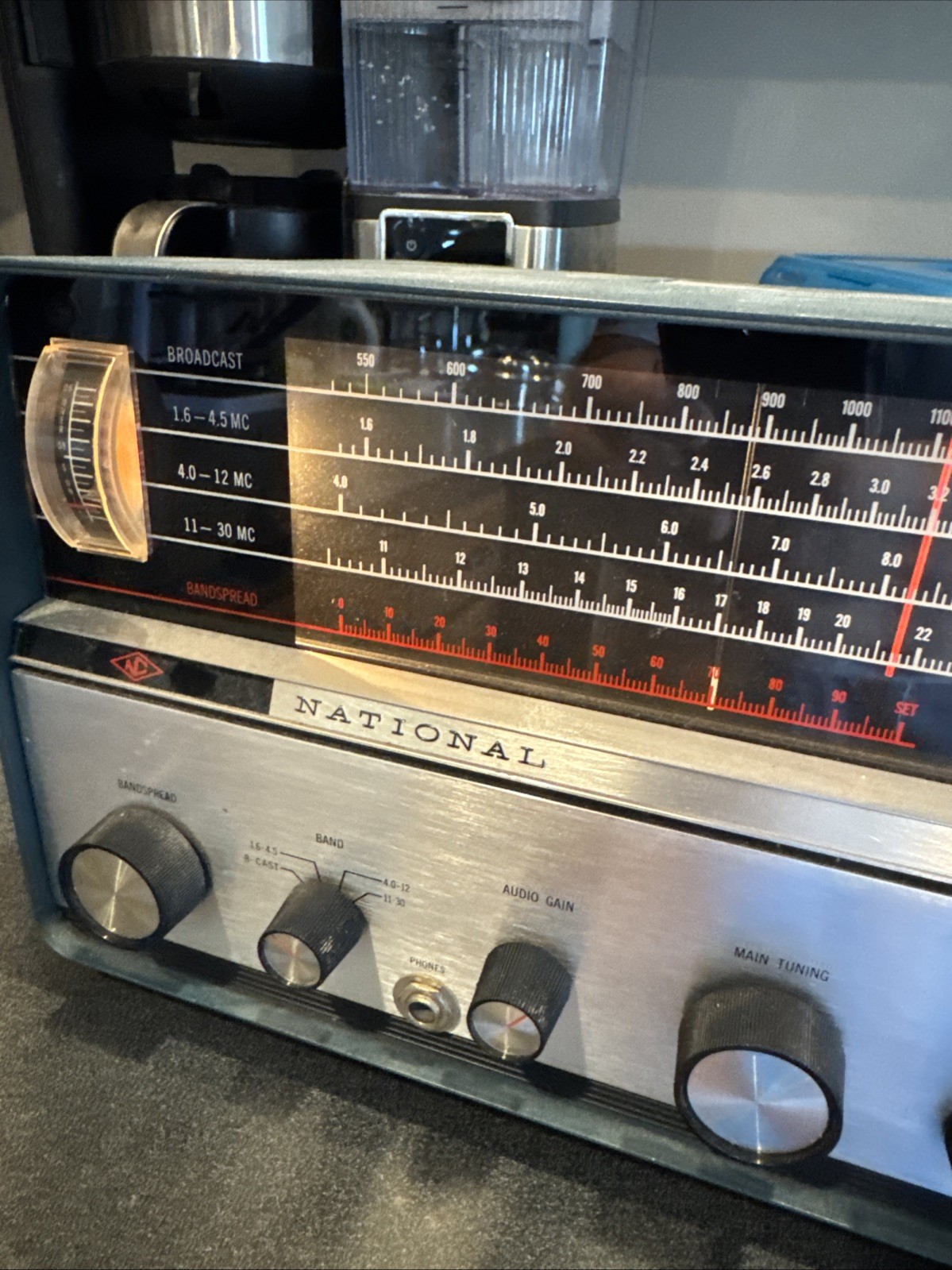 National No 121 Ham radio