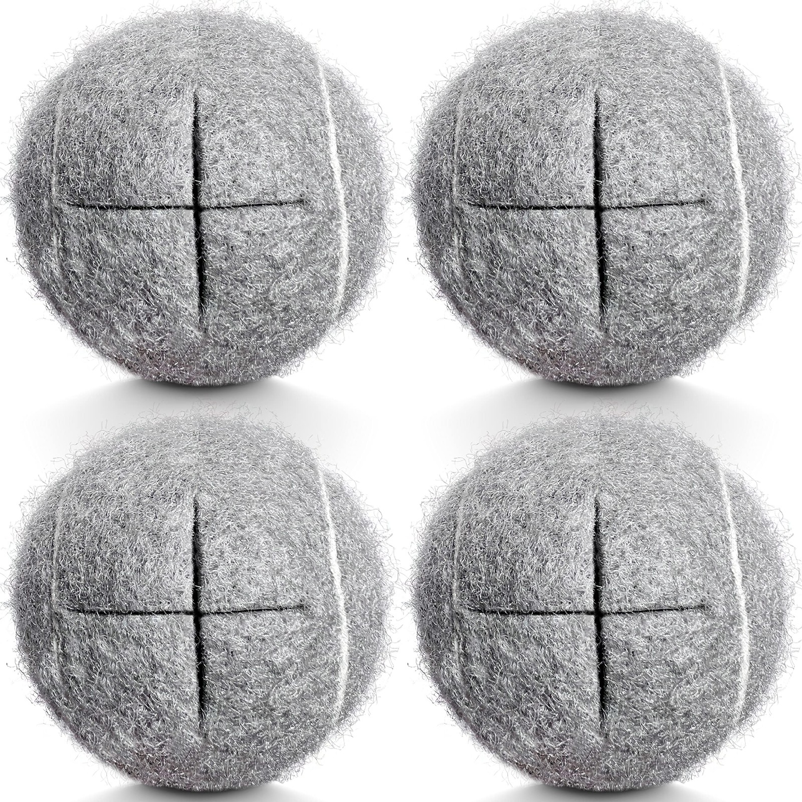 HPWFHPLF Precut Tennis Balls for Walkers, 4 PCS Heavy Duty Long Lasting Glide...