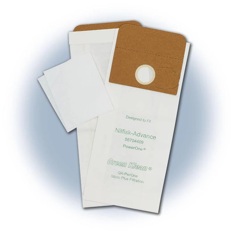 Advance PowerOne 12 & 15 Vacuum Replacement bags #GK-PwrOne (OEM# 56637120, 5670
