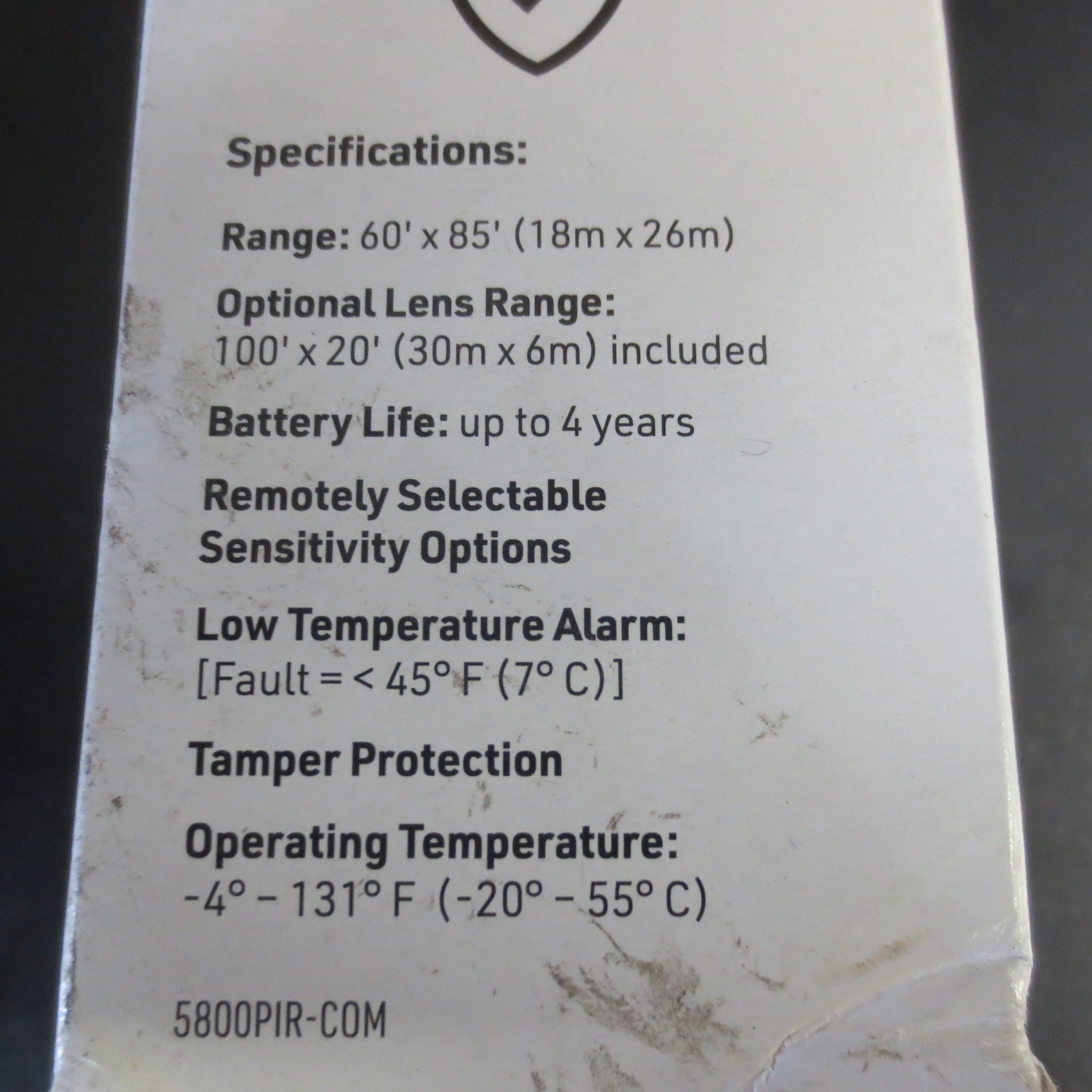 Honeywell 5800PIR-COM Wireless Passive Infrared Motion Sensor