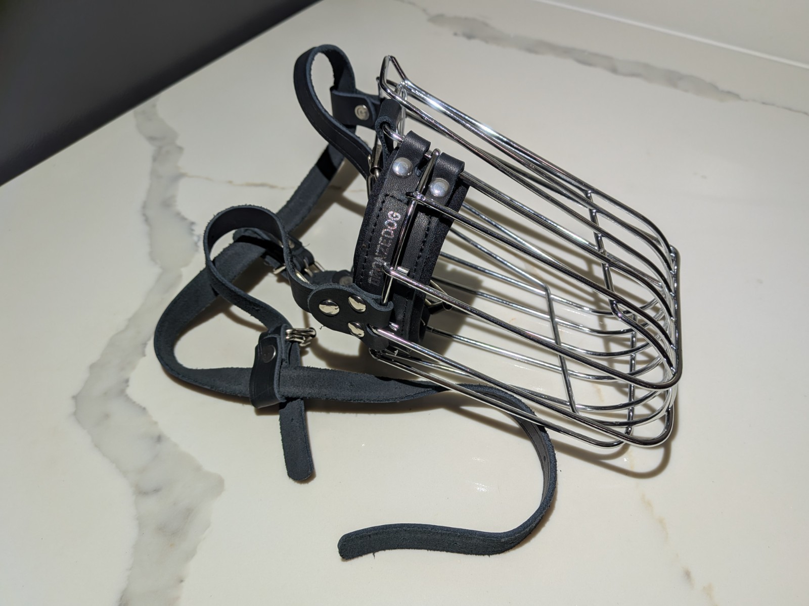 Bronzedog wire basket muzzle for dogs
