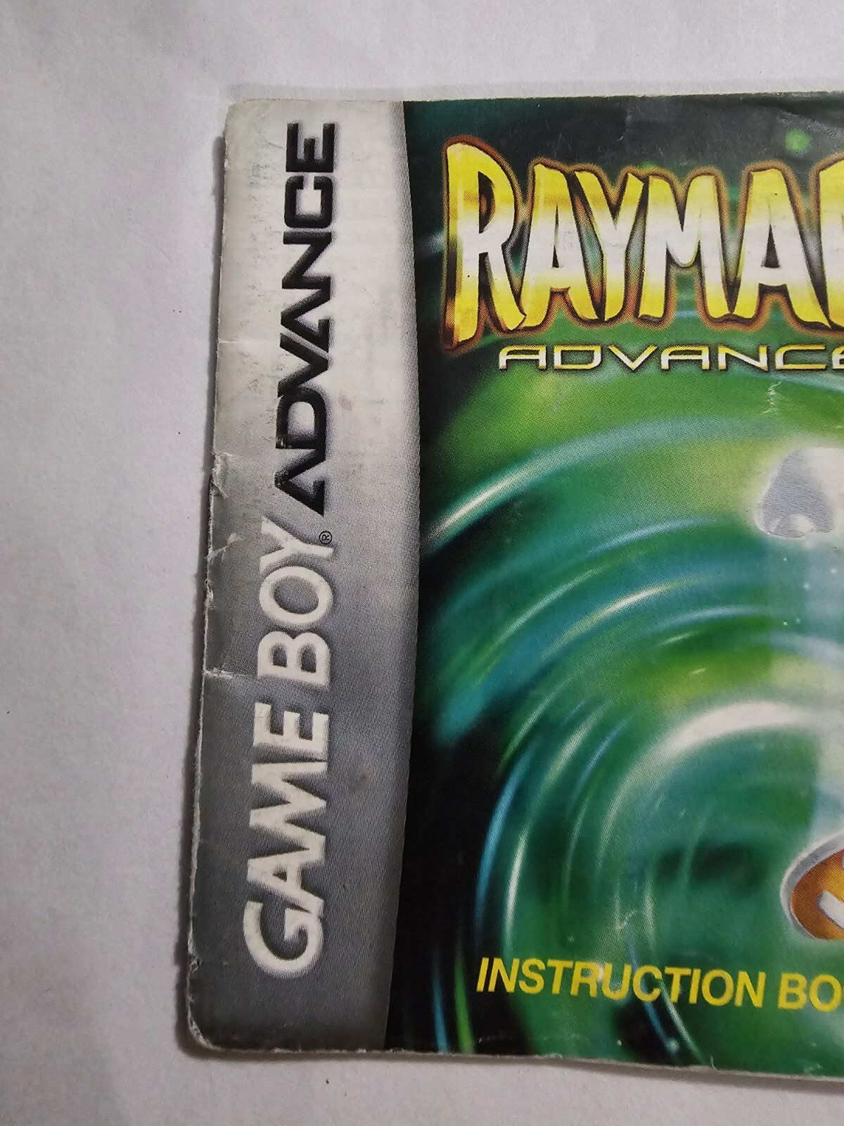 Rayman Advance Nintendo Gameboy Advance GBA MANUAL ONLY
