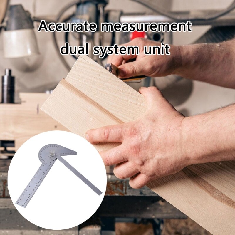 Hand 9cm Angles Measuring Tool Small 4 Inch Protractor for Various Application