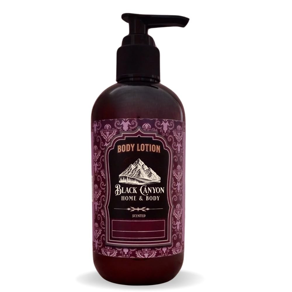 Black Canyon Sandalwood Rose Lotion 12oz Lanolin Jojoba Moisturizing Body
