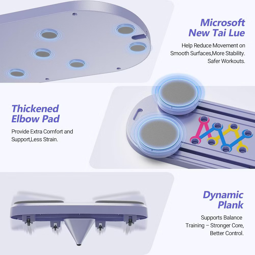 FLYBIRD Pilates Board, Multi-functional Ab Exercise Board, Foldable Home Pilates