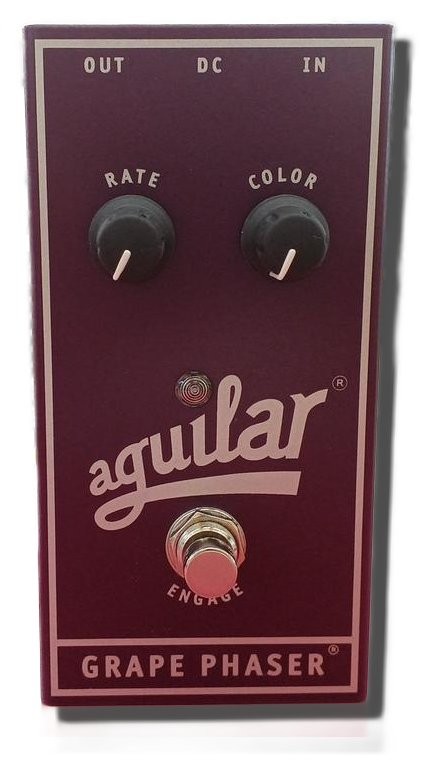 Aguilar GRAPE Phaser Effects Pedal Tested & Works 54309
