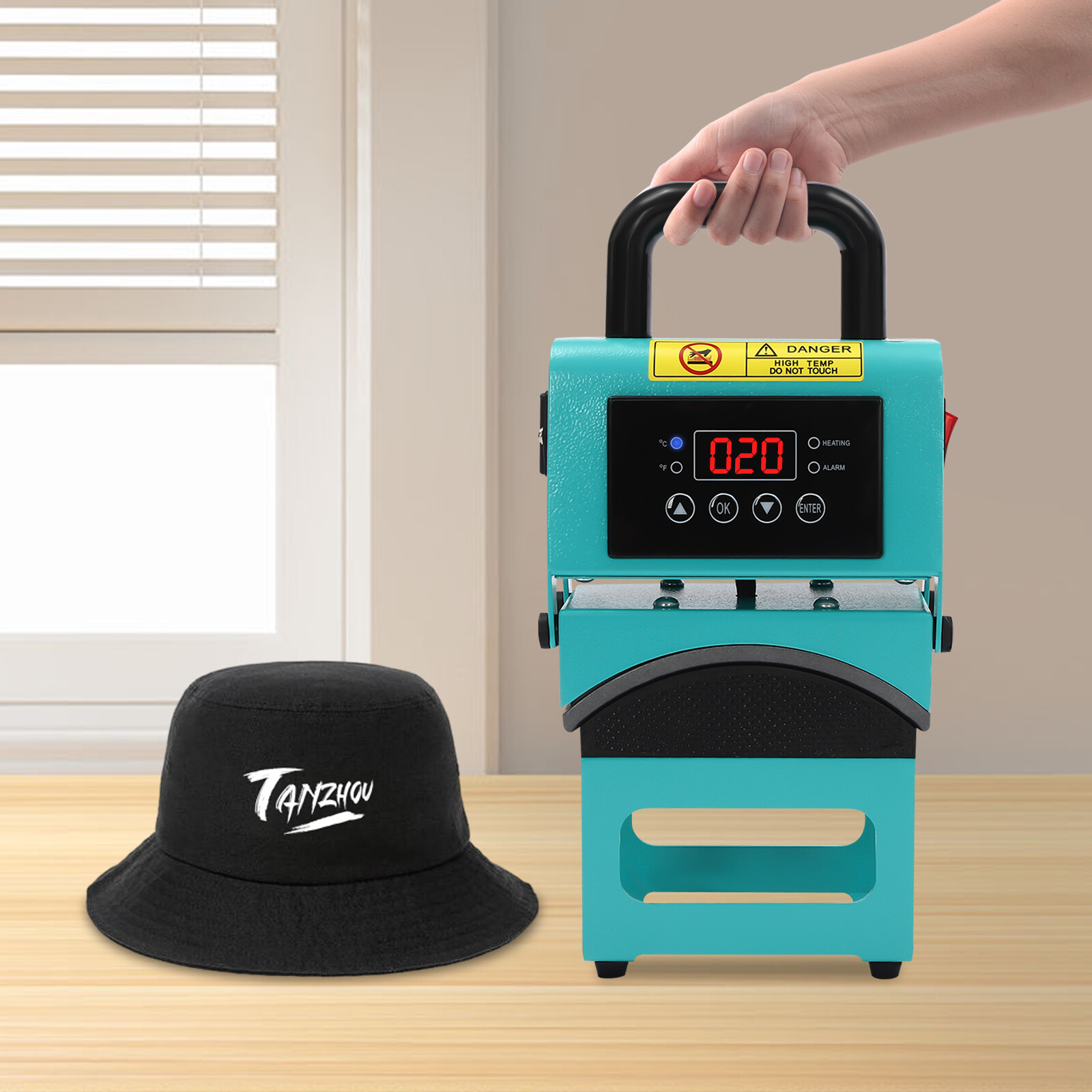 Heat Press Machine Digital Hat Cap Baseball Printer Transfer Sublimation DIY