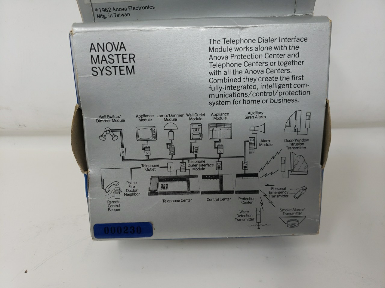 ANOVA Telephone Dialer Interface Module Model 9070, 000230