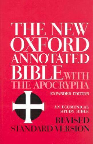 The New Oxford Annotated Bible with the Apocrypha, Revised Standard  - GOOD